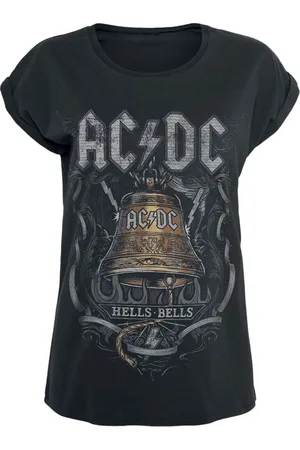 AC/DC Hells Bells T-shirt S Katoen Dames - Band merch, Bands