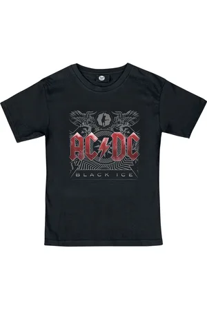 AC/DC Metal-Kids - Black Ice T-shirt 92 Katoen Jongens & meisjes - Band merch, Bands