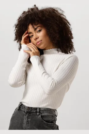 Ydence Knitted Top Kit Tops & T-shirts Dames - Shirt - - Maat XL