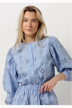 Ibana Telina Blouses Dames - Lichtblauw - Maat 40