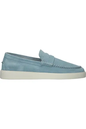 Blackstone ZUKO ENZO - - Slip-ons - Man - Light blue - Maat: 40