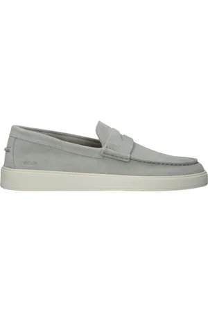 Blackstone ZUKO ENZO - DG370 - Slip-ons - Heren - Light grey - Maat: 41