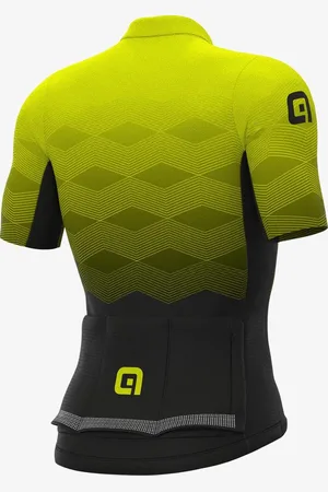 Alé Fietsshirt Korte Mouwen PRR Magnitude - FluoGeel - L - Valt klein