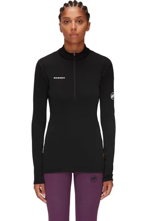 Mammut Aenergy Sweatshirt Met Halve Rits Zwart XS Vrouw