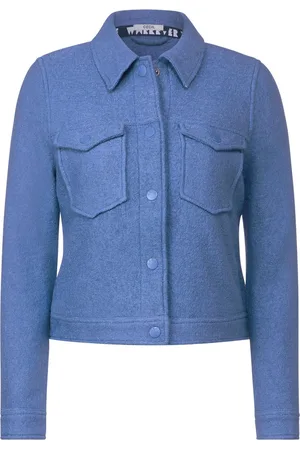 CECIL TOS Wool shirt jacket Dames Jas - - Maat XL
