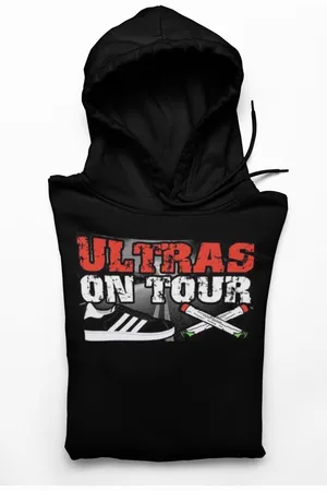 Gildan HEAVY BLEND??? - Voetbal Ultras Hoodie - Ultras On Tour - Maat L