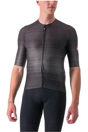 Castelli Aero Race 6.0 Korte Mouw Wielertrui Grijs L Man