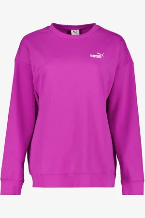PUMA Essential dames trui fuchsia - Maat XXL