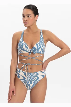 Beachlife Swirl push-up bikinitop