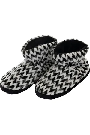 Pastunette Fleece sloffen zigzag - - Maat - 38/39