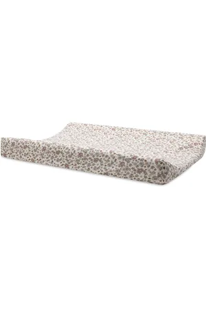 Jollein Aankleedkussenhoes Jersey 50x70cm - Zachte Hoes Baby Aankleedkussen - Retro Flowers