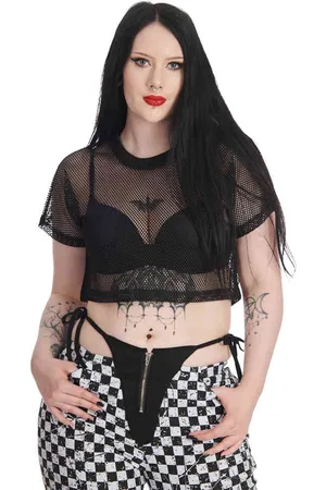 Banned Retro Drama Queen Crop top - S