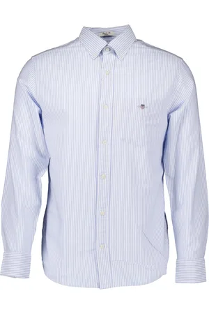 GANT Casual hemd lange mouw reg oxford banker stripe shirt 3000230/455