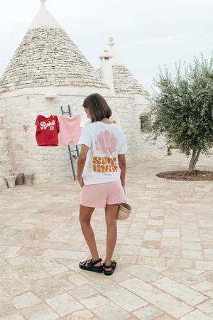 Colourful rebel Summer Shell Boxy Tee - Dames - T-shirts - XL