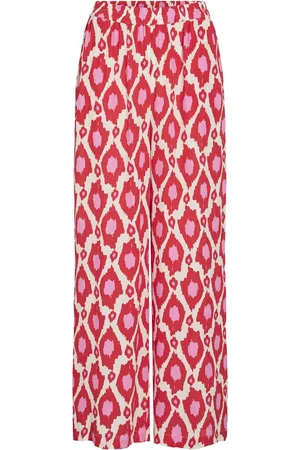 VILA Broek Vikikki Hw Wide Pants/tes 14109539 Aurora Red Dames Maat - W42