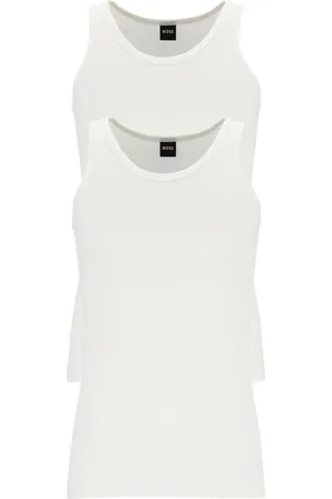 HUGO BOSS Modern stretch tanktops slim fit (2-pack) - heren singlets O-hals