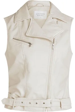 SisterS point DAZA-VE Dames Gilet- Porcelain - Maat S