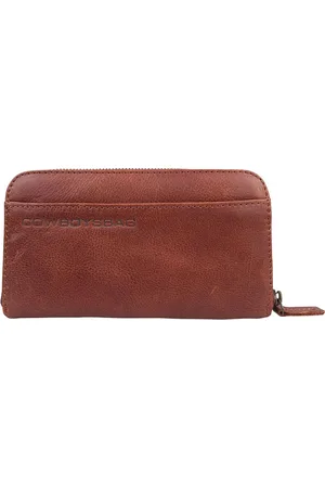 Cowboysbag Portemonnee / Portefeuille Dames - Ritsportemonnee - Leer - The Purse