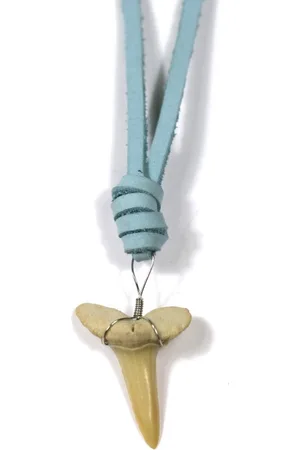 IBIZA MEN MENS JEWELLERY IbizaMen KIDS - leer veter haaientand