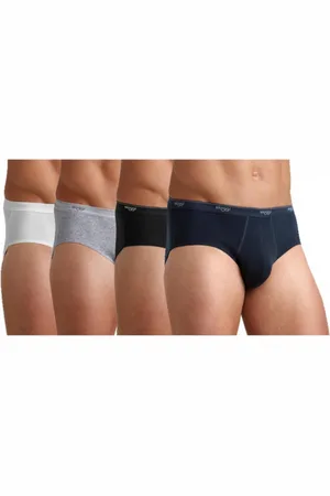 Sloggi Set van 3x stuks ondergoed basic midi heren slip 95% katoen/5% elasthan, maat: S