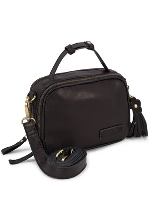 Bag2Bag Bor Leren Schoudertas Black