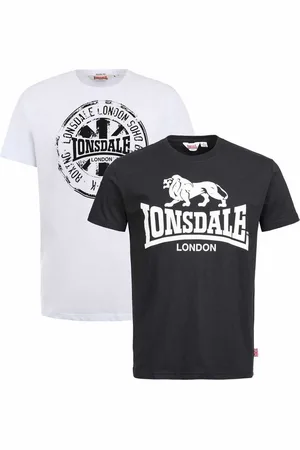 Lonsdale London Dildawn T-shirt Met Korte Mouwen 2 Eenheden Veelkleurig M Man