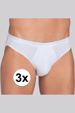Sloggi 3x basic mini heren slip L