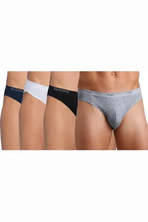 Sloggi Set van 2x stuks basic mini heren ondergoed slip - 96% katoen/4% elasthan, maat: L