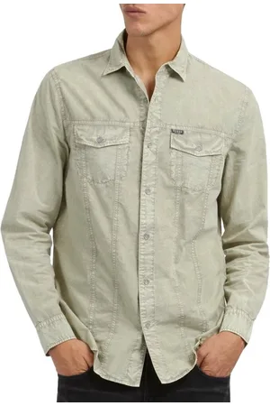 Guess Overhemd - M4RH05-WFXO1-G8DK-GXXL - Heren - XXL