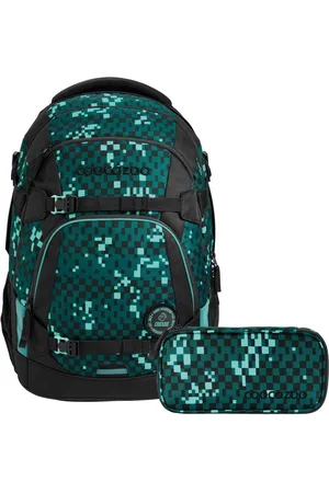 Coocazoo Schoolrugzak MATE Pixel Blox 2-delig, incl. etui