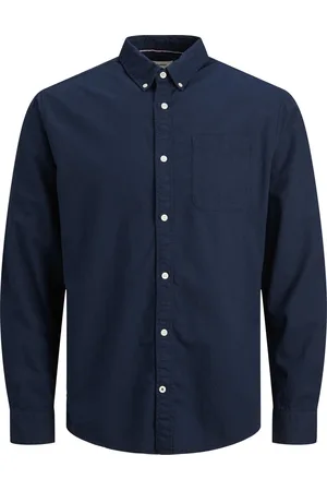 JACK & JONES JACK&JONES JJEOXFORD SHIRT LS NOOS Heren Overhemd - Maat L