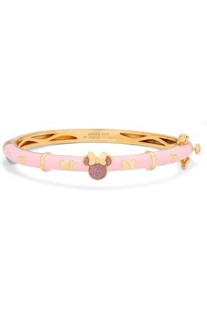Gresham Disney - Minnie Mouse Kids Pink & Gold plated Bracelet