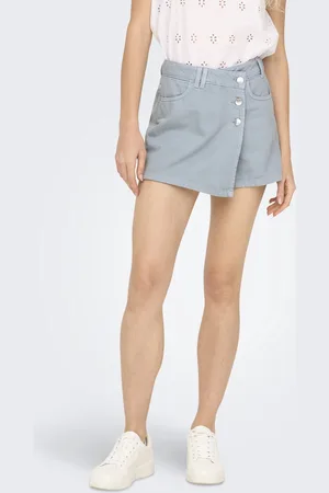 ONLY ONLMILLY HW WRAP SKORT CC PNT - Dames - Rokken