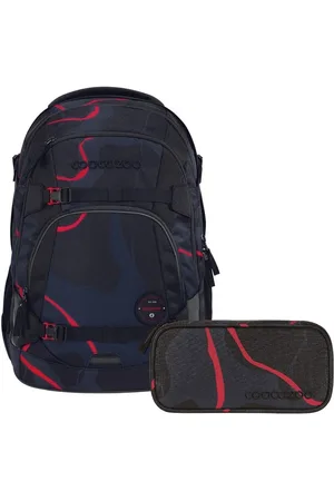 Coocazoo Rugzakset MATE Lava Lines 2-delig, incl. etui
