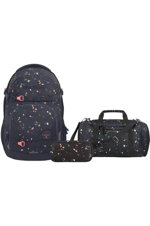 Coocazoo Rugzakset PORTER Sprinkled Candy, etui + sporttas