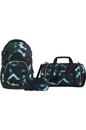 Coocazoo Schoolrugzakset MATE Laser Lights, etui + sporttas