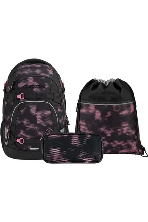 Coocazoo Rugzakset MATE Pink Illusion 3-delig, vanaf groep 5