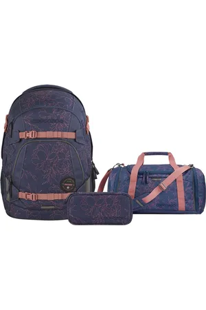 Coocazoo Rugzakset MATE Sweet Rose, etui + sporttas