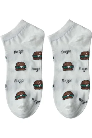 Juleeze Clayre & Eef Grappige Sokken one size Polyester Hamburgers