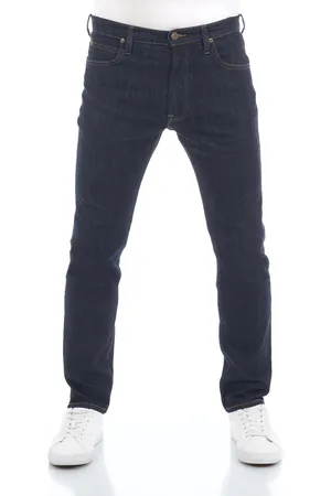 Lee Heren Jeans Broeken RIDER slim Fit Blauw 38W / 34L Volwassenen
