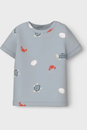NAME IT NBMVROELS SS TOP BOX - Baby - Blouses / Overhemden