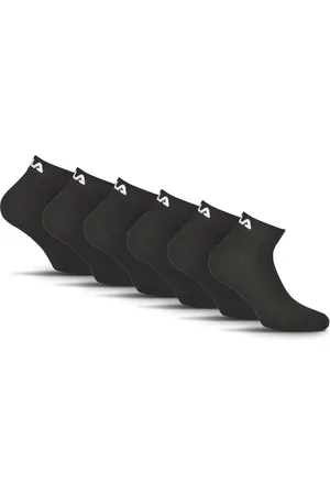 Fila Logo op de hiel Enkelsokken - Maat 39/42 - 6 Pack