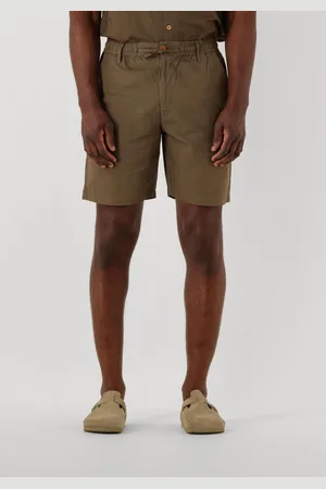 Anerkjendt Aklt James Cot/linen Ela Shorts Broeken Heren - - Maat XXL