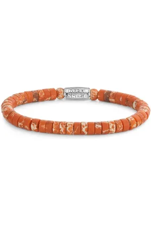 Rebel & Rose Armband - Staal/Beads |