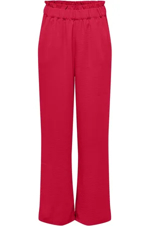 JDY Jacqueline de Yong Broek divya Life Hw Wide Pants Wvn Noo 15271184 Ski Patrol Dames Maat - W28 X L32