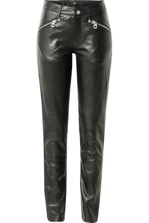 Gipsy ZipaTrouser SNVV Lederen broeken S Leer Dames - Basics