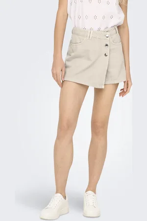 ONLY ONLMILLY HW WRAP SKORT CC PNT - Dames - Rokken