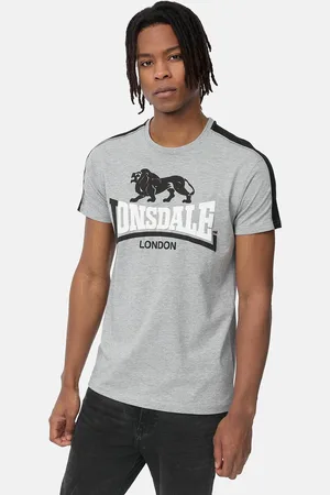 Lonsdale London Ardmair T-shirt Met Korte Mouwen Grijs L Man