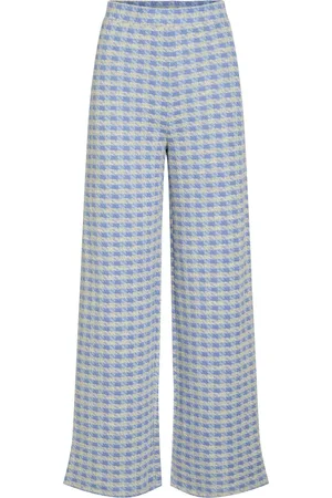 VILA Broek Vigesta Hw Wide Pants 14106901 Kentucky Blue Dames Maat - XS