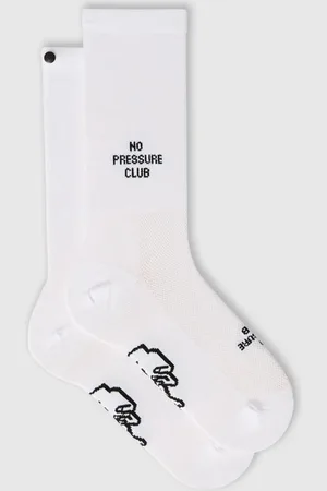 FINGERSCROSSED Sokken Classic Iconic No Pressure Club White